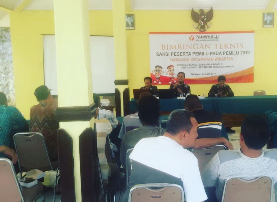 Bawaslu Beri Bintek Saksi Parpol se-Pekalongan