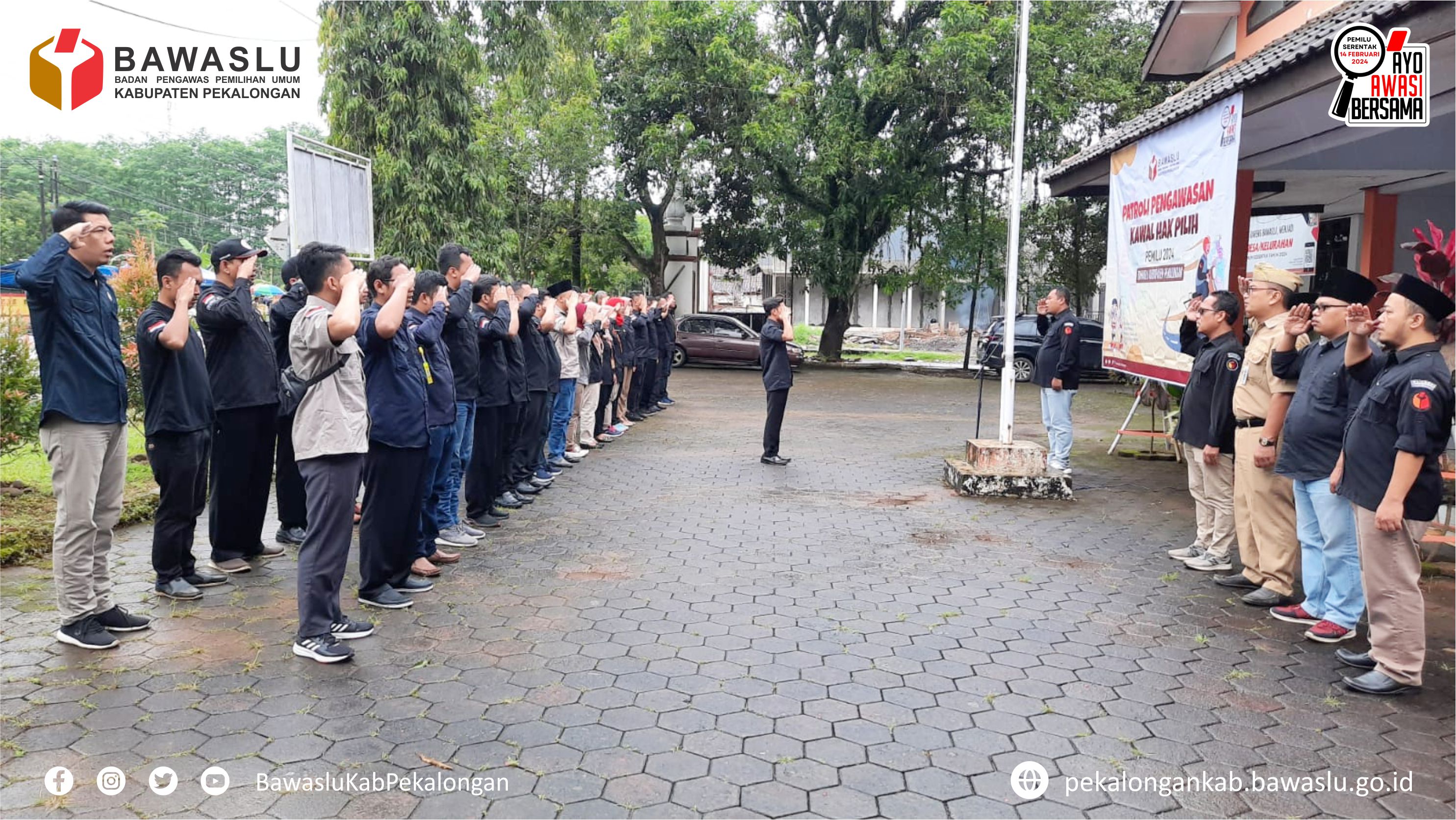 KAWAL HAK PILIH, BAWASLU LAKUKAN PATROLI PENGAWASAN
