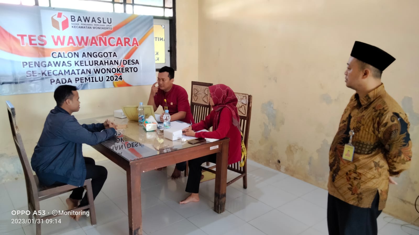 RATUSAN PESERTA IKUTI TES WAWANCARA SELEKSI PKD PEMILU 2024