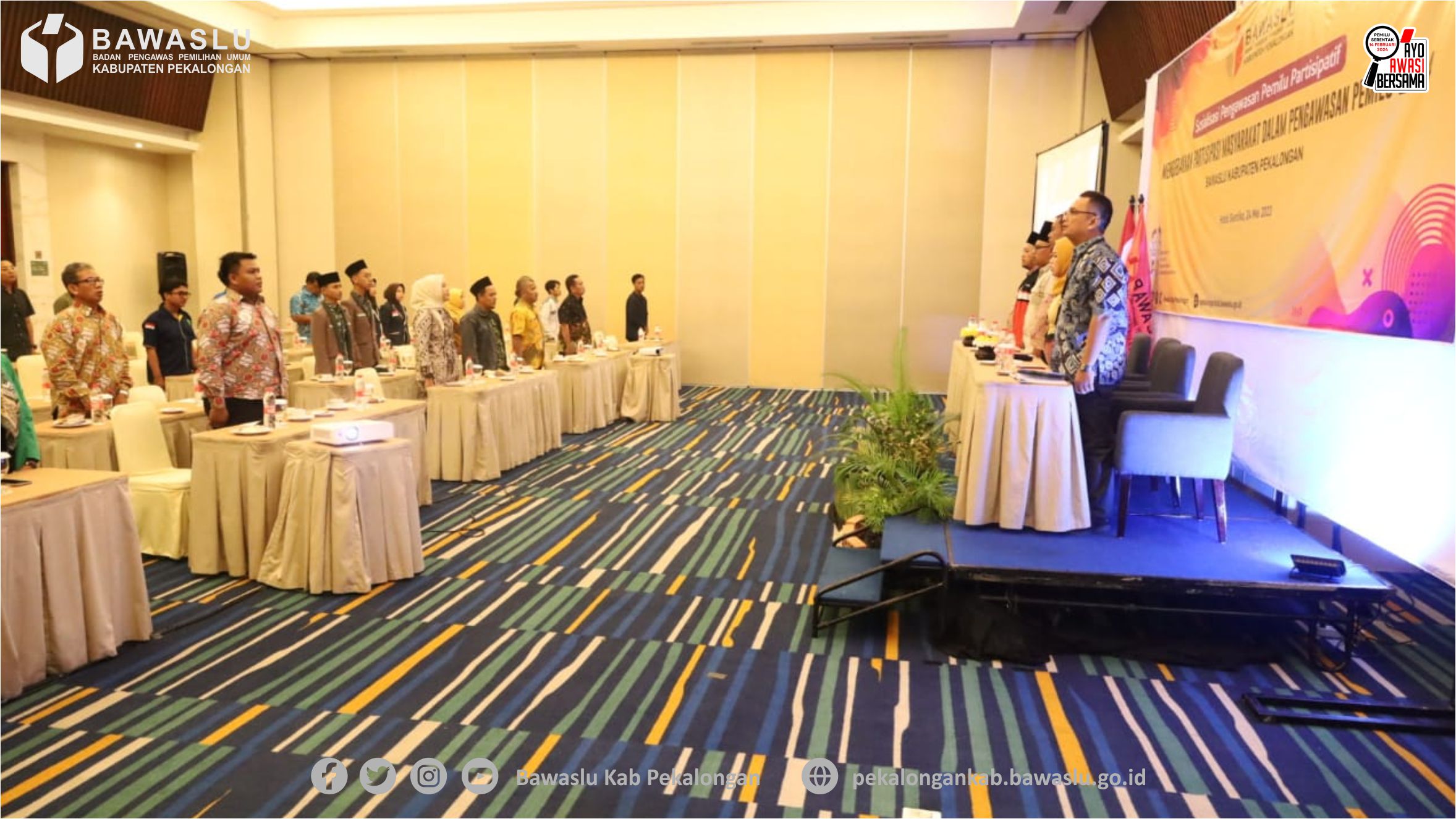 BAWASLU AJAK MASYARAKAT AWASI PEMILU