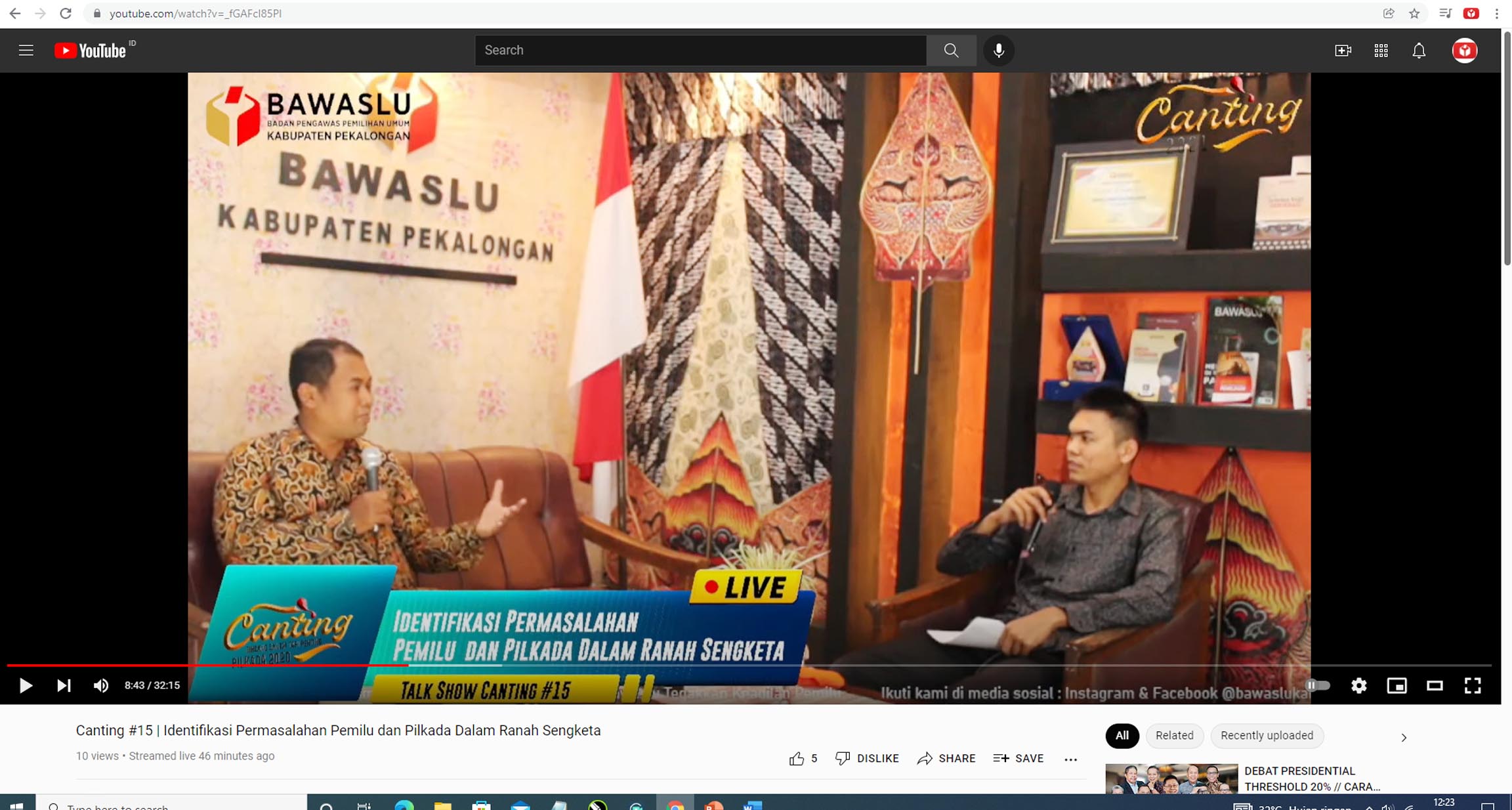 BAWASLU IDENTIFIKASI MASALAH SENGKETA PADA PEMILU DAN PILKADA