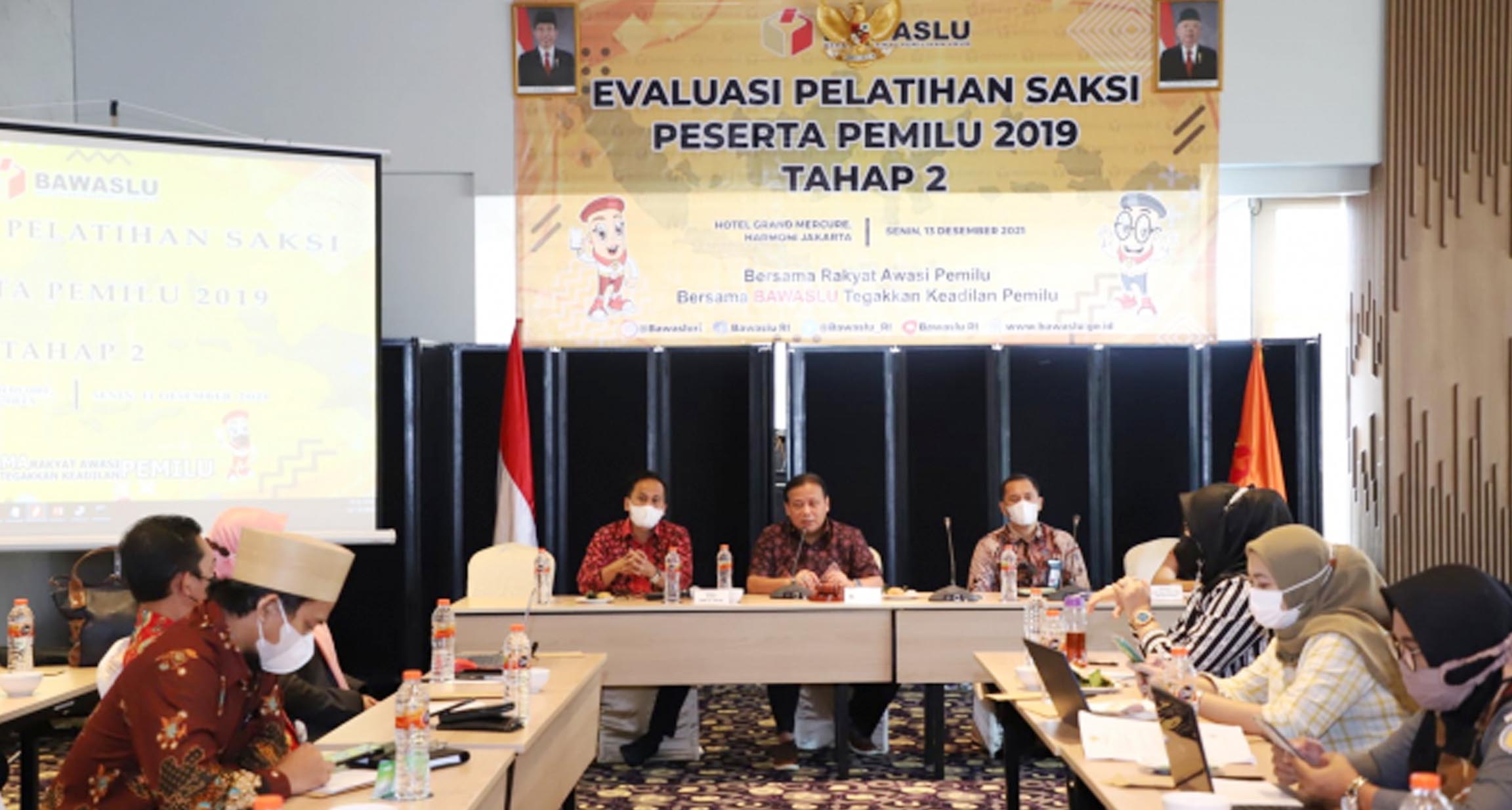 Evaluasi Saksi Peserta Pemilu, Abhan: Mitigasi Minimalisir Persoalan
