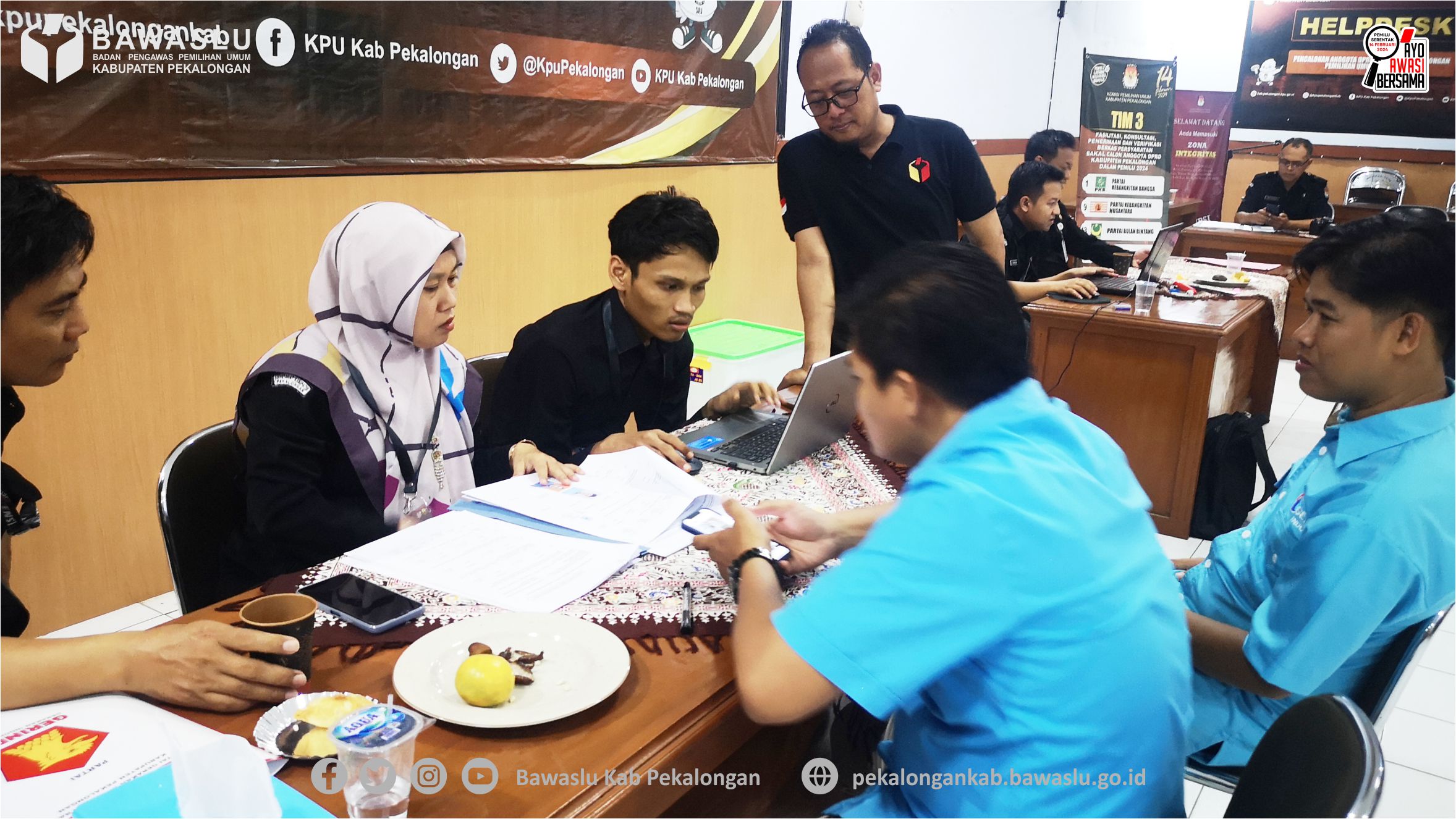 Bawaslu Awasi 16 Parpol yang ajukan perbaikan Berkas Bacaleg