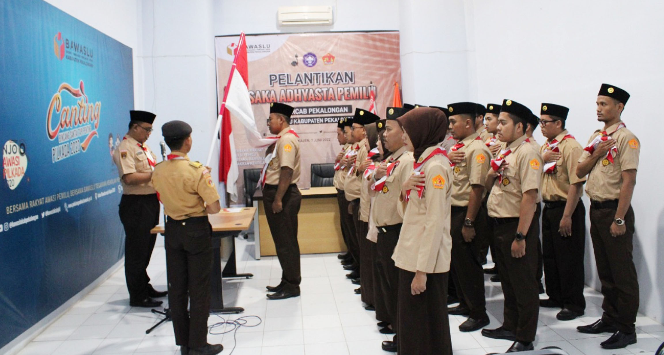 Saka Adhyasta Pemilu Kabupaten Pekalongan Resmi Dilantik