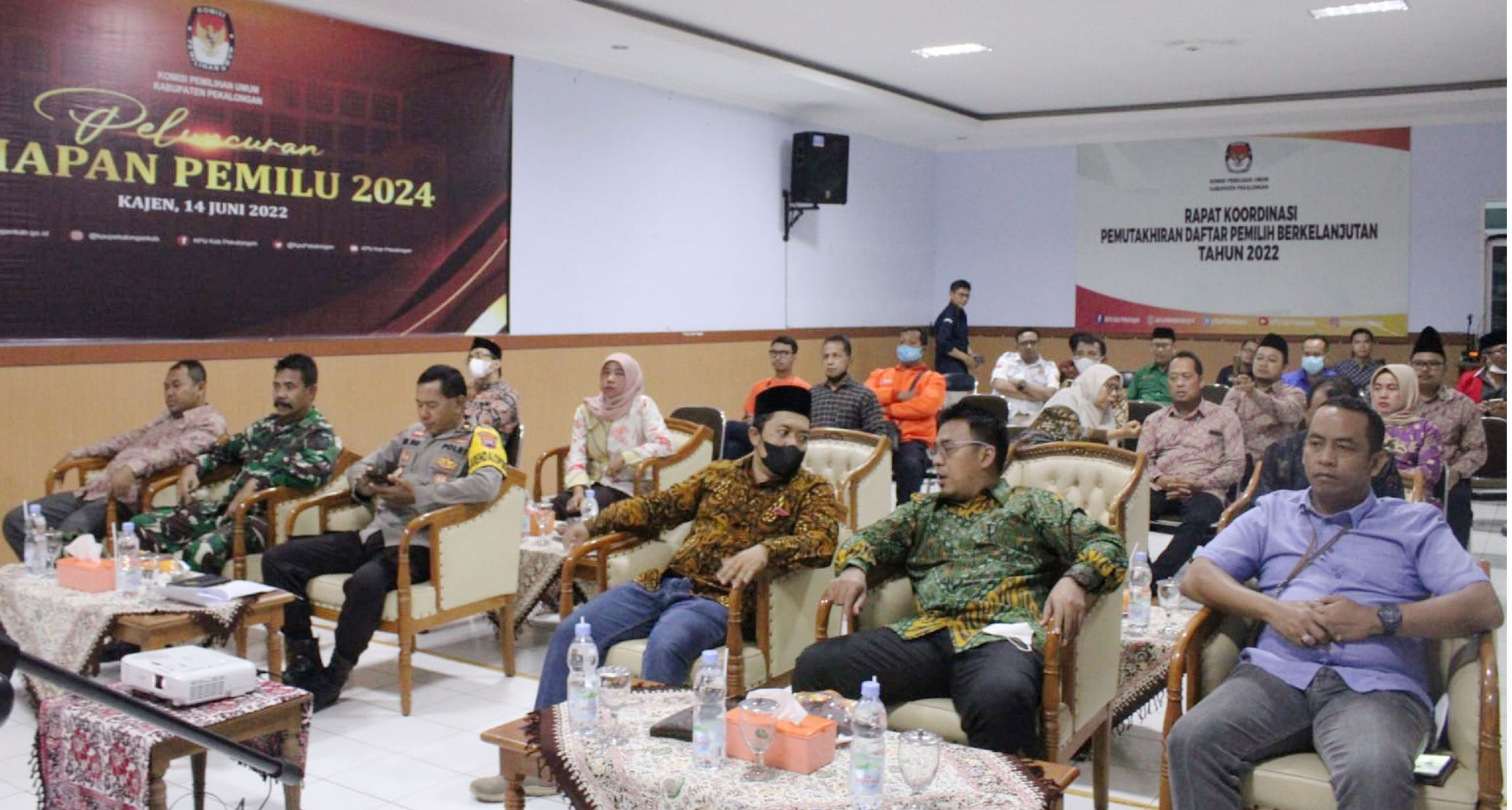 Hadiri Peluncuran Tahapan Pemilu 2024, Bawaslu Siap Awasi Semua Tahapan