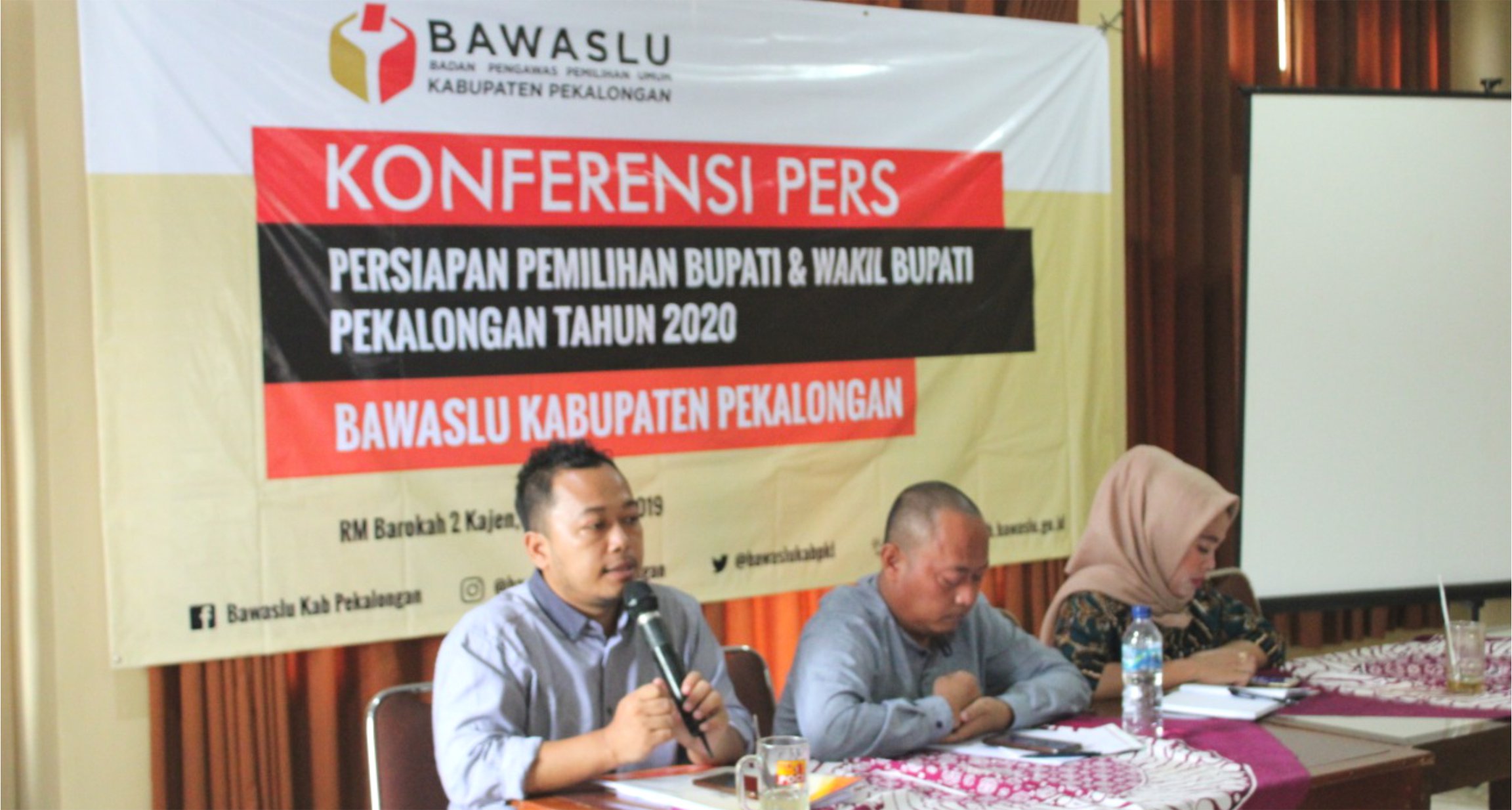 BAWASLU LUNCURKAN IKP, KABUPATEN PEKALONGAN MASUK KATEGORI SEDANG