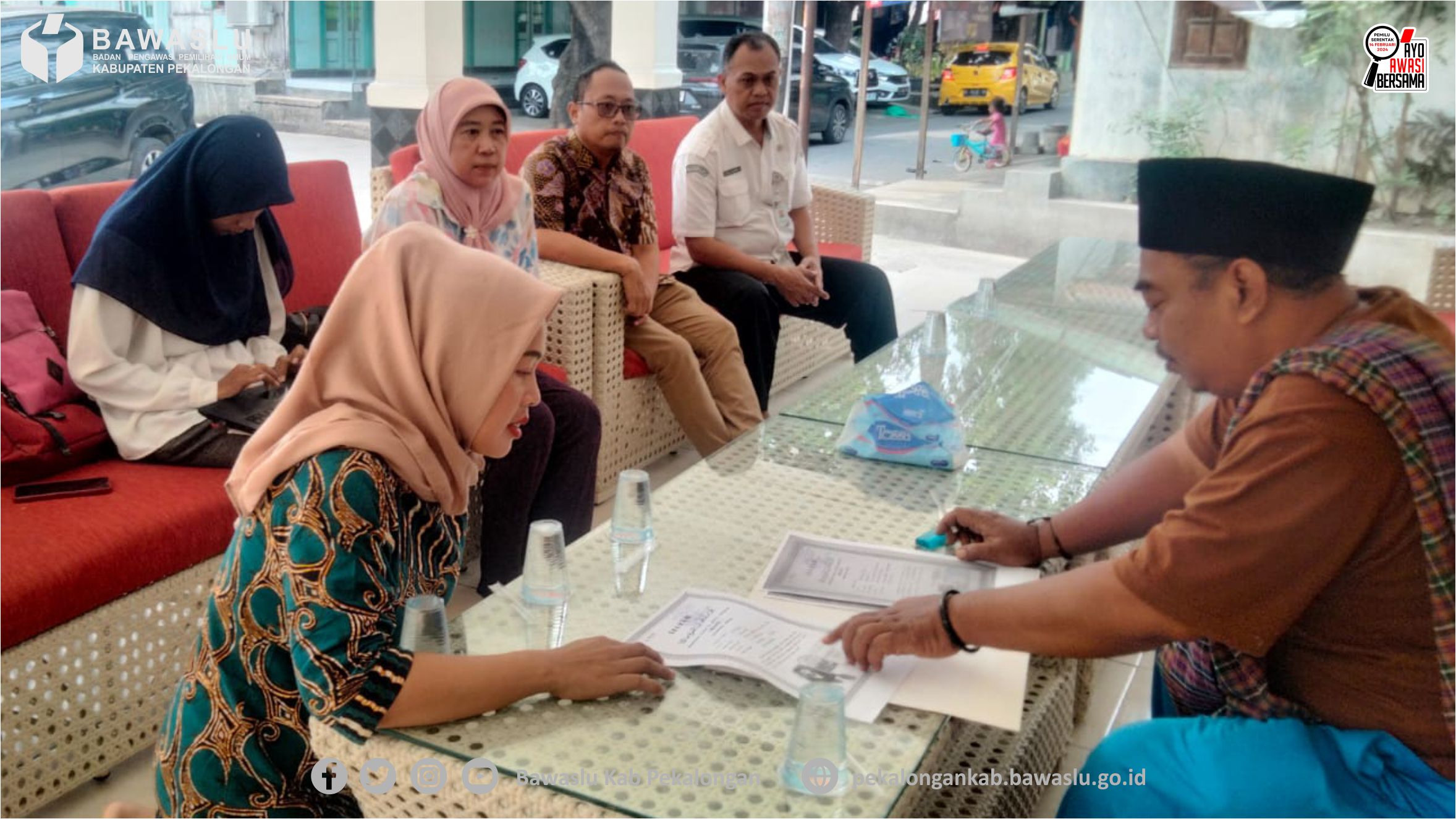 Bawaslu Awasi Verifikasi Dokumen Syarat Dukungan Bacaleg