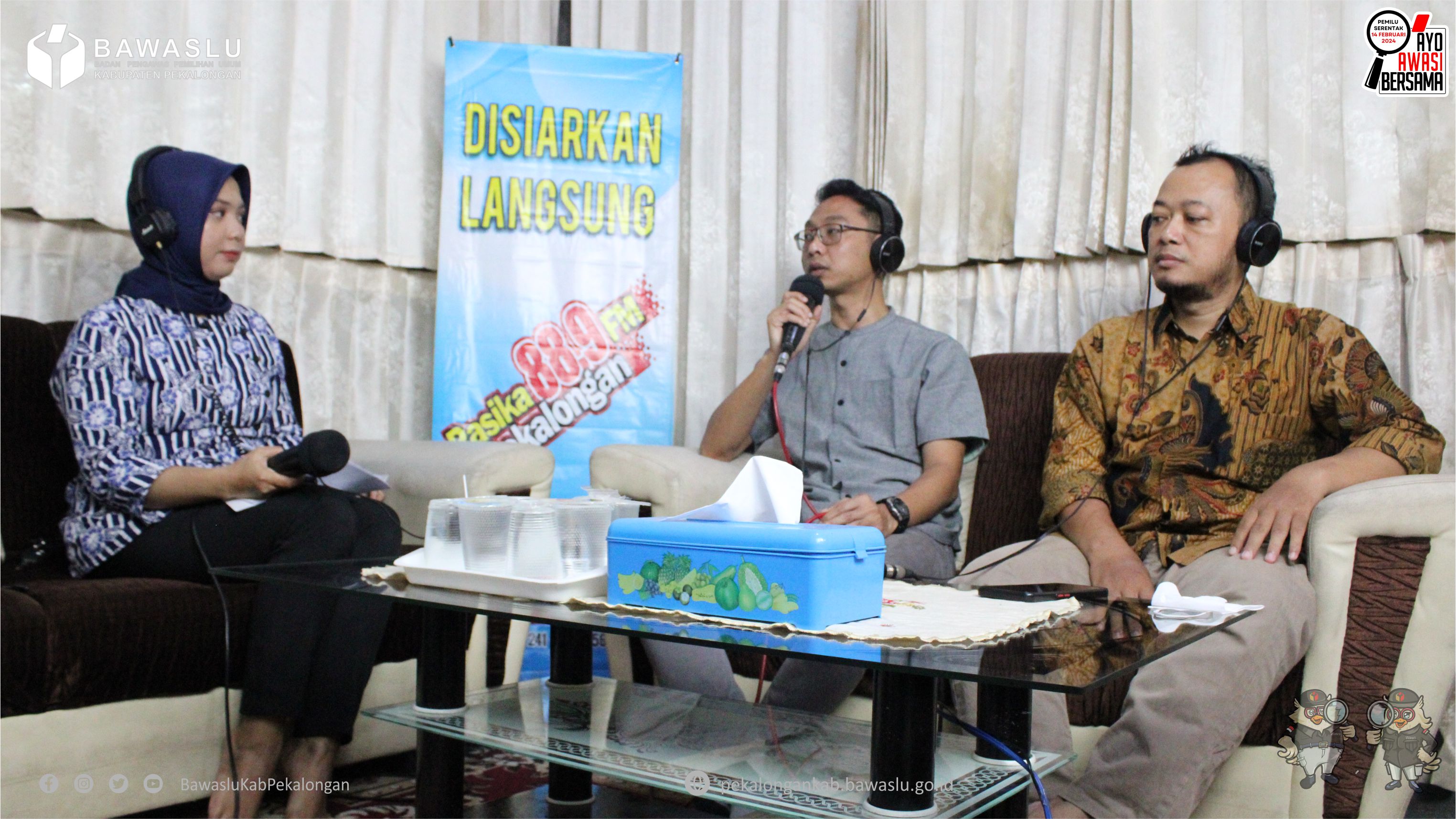 On the Air : Bincang santai tapi penting Bawaslu 