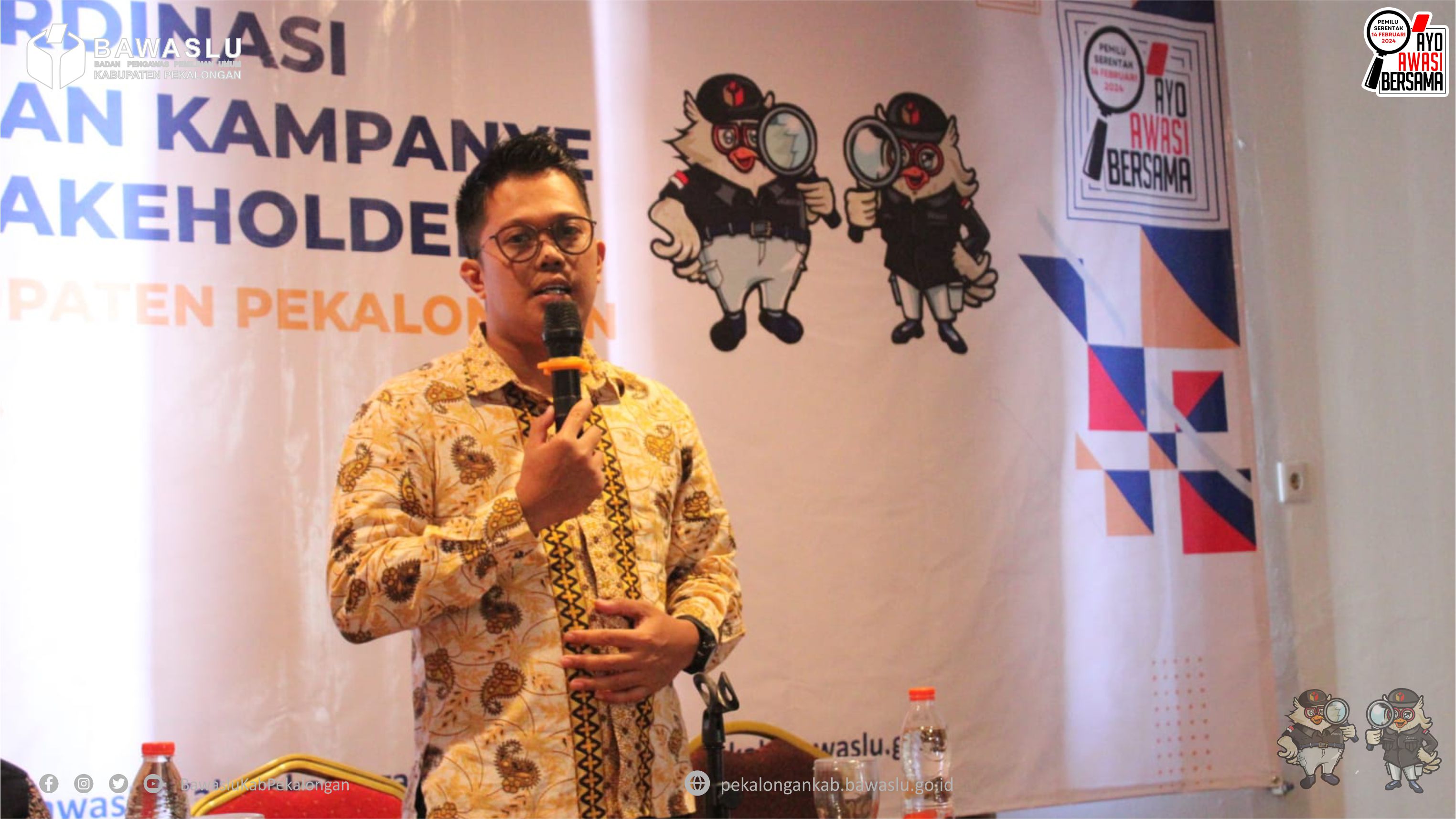 Anggota Bawaslu Kabupaten Pekalongan Teguh Setiawan