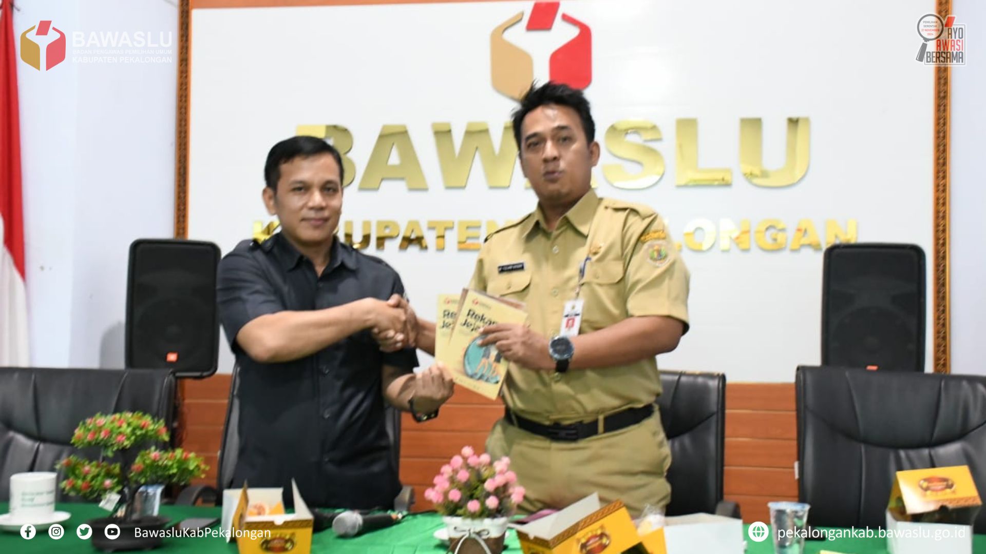 Rapat Koordinasi Reformasi Birokrasi yang berlangsung di kantor Bawaslu