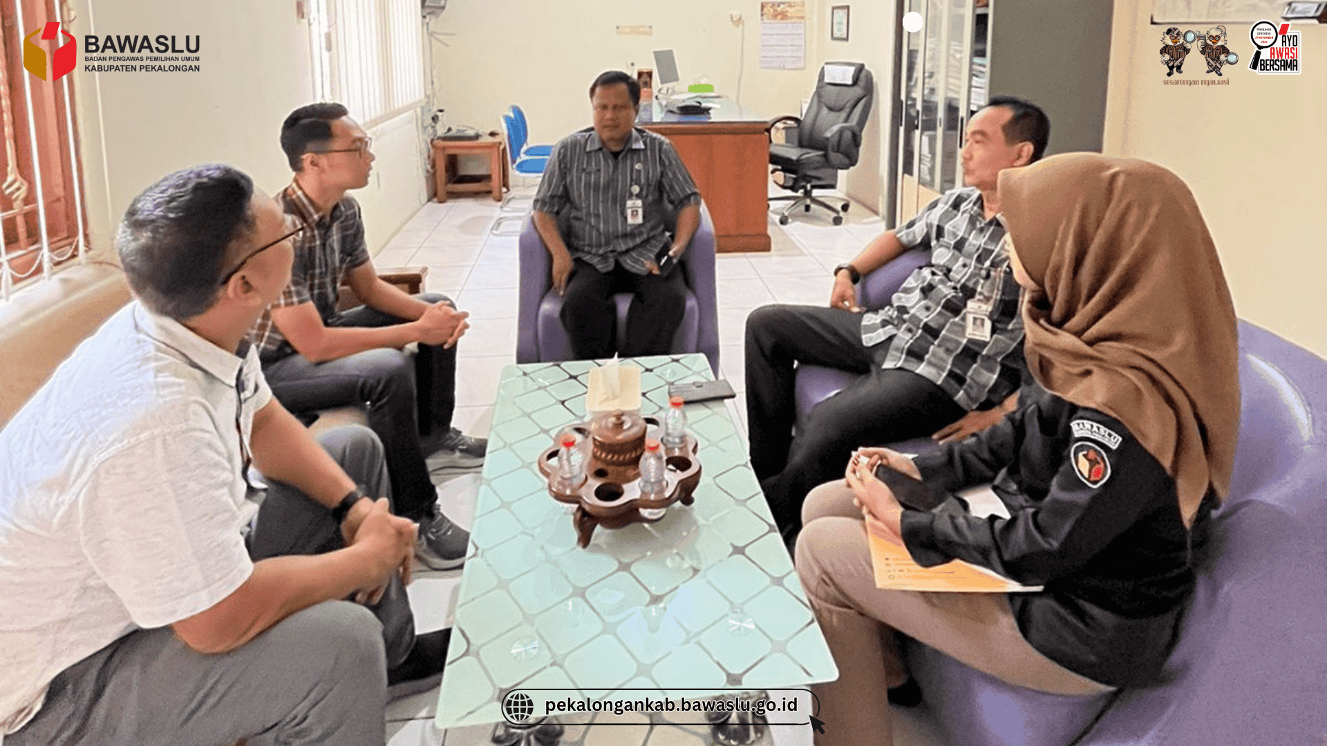 Koordinasi Pengelolaan Arsip dengan Dinas Arpusda