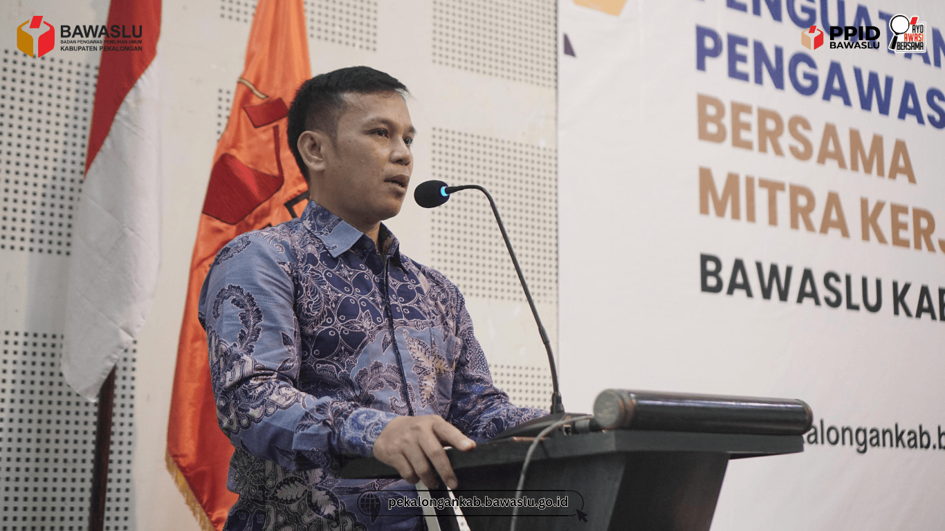 Ketua Bawaslu Kab Pekalongan Mohamad Tohir