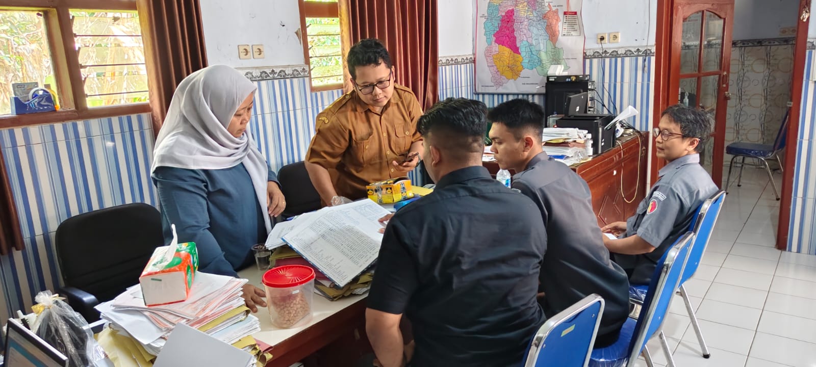 Tim Bawaslu Kabupaten Pekalongan melaksanakan uji petik