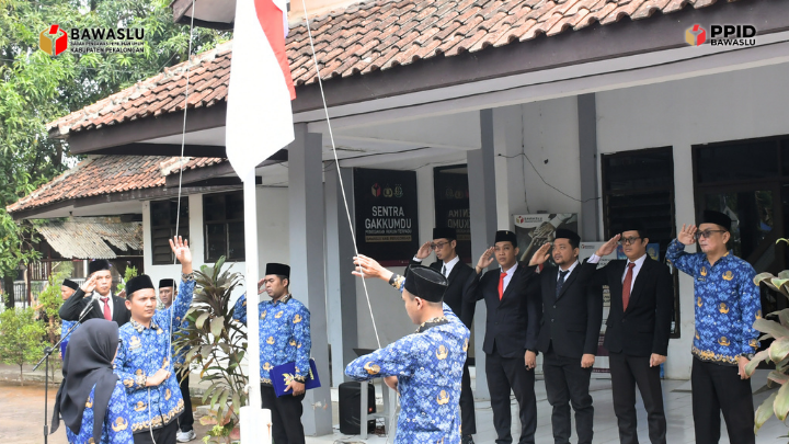 Upacara peringatan Hari Sumpah Pemuda 