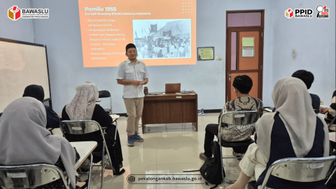 Bawaslu Mengajar Budi Nur Hadi Wibowo