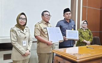 Bawaslu Kabupaten Pekalongan Teken NPHD