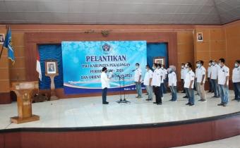 BAWASLU HADIRI PELANTIKAN PWI KABUPATEN PEKALONGAN