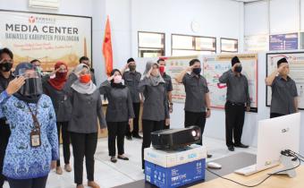 BAWASLU IKUTI UPACARA PERINGATAN HUT RI KE-75 VIRTUAL