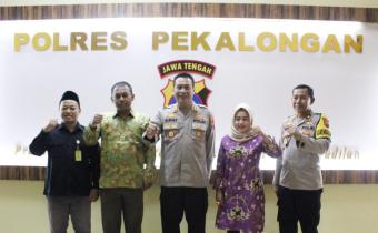 Bawaslu Perkuat Sinergisitas Dengan Polres Pekalongan
