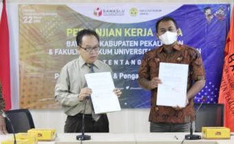Bawaslu Jalin Kerjasama Dengan FH Unikal