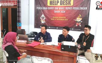 Kordiv Penyelesaian Sengketa Teguh Setiawan Awasi Proses Pendaftaran Bakal Calon Bupati dan Wakil Bupati Pekalongan