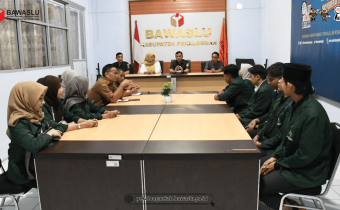 Penerimaan  PPL UIN Gus Dur di Bawaslu Kab Pekalongan