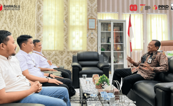 Bawaslu Kab Pekalongan jalin silaturahmi ke Kantor Kemenag Kab Pekalongan