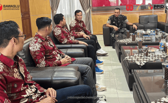 audiensi ke Markas Kodim 0710