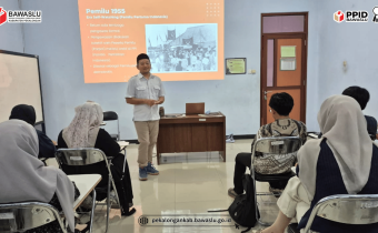 Bawaslu Mengajar Budi Nur Hadi Wibowo